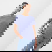 Crewneck Tee Larkspur