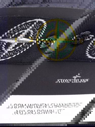 Prešívaná bunda Stone Island Navy Blue Hooded Puffer Jacket Modrá | K1S154100403S0024V0020, 2