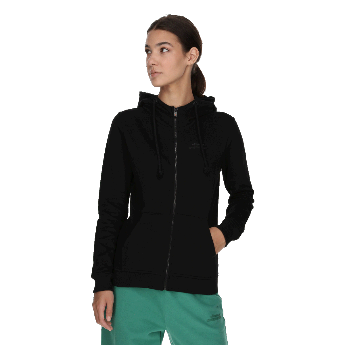 Mikina Ellesse Full-Zip Hoodie Čierna | ELA243F602-01, 0