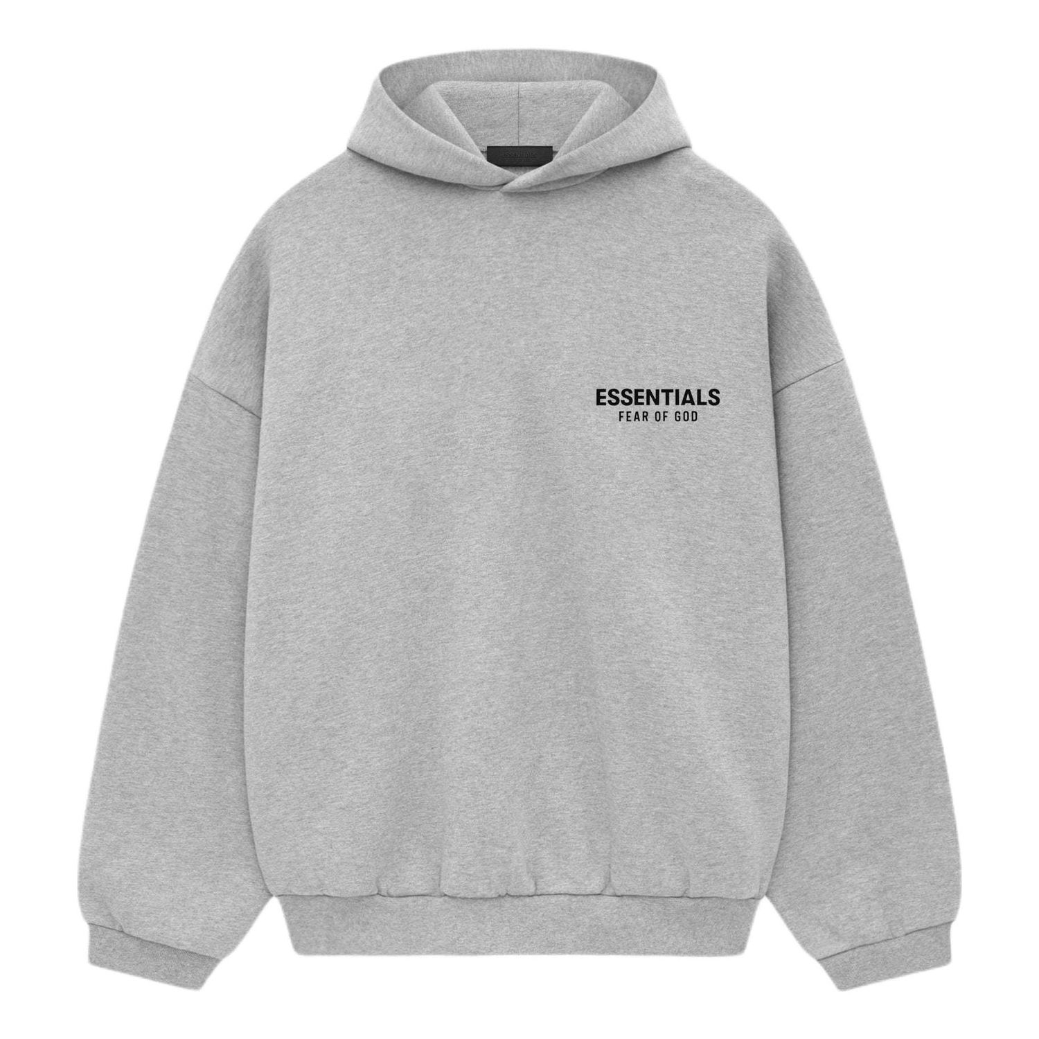 Mikina Fear of God Essentials Fleece Hoodie II FW24 Šedá | 192HO246258F, 0