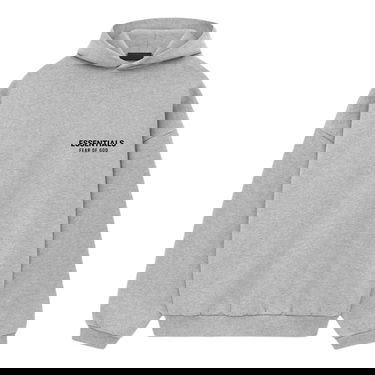 Mikina Fear of God Essentials Fleece Hoodie II FW24 Šedá | 192HO246258F, 0