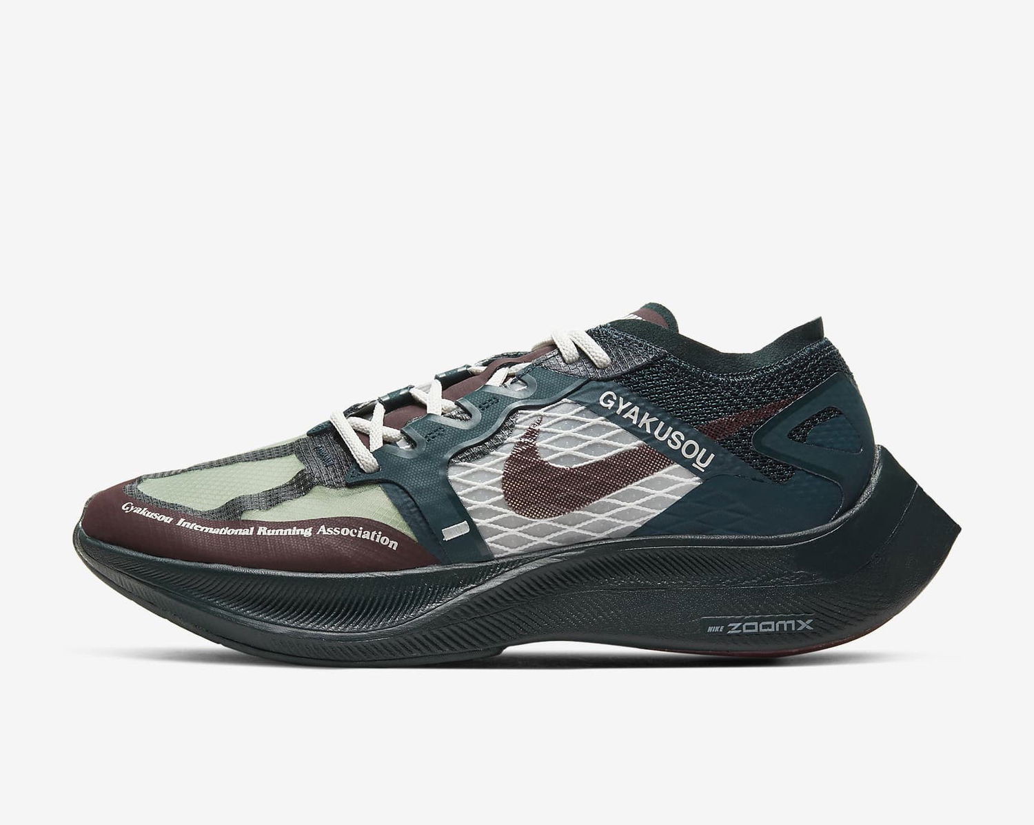 Tenisky a topánky Nike Gyakusuo x ZoomX Vaporfly NEXT% "Midnight Spruce Burgundy" Zelené | CT4894-300, 0