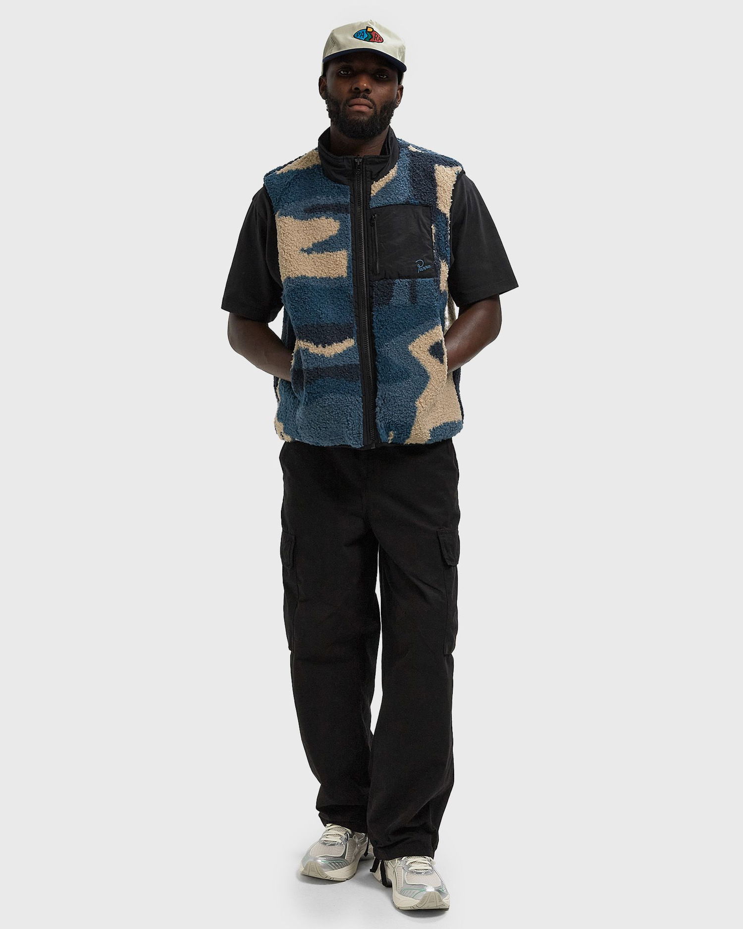Vesta By Parra Parra Infinite Bird Reversible Vest Modrá | 54250, 1