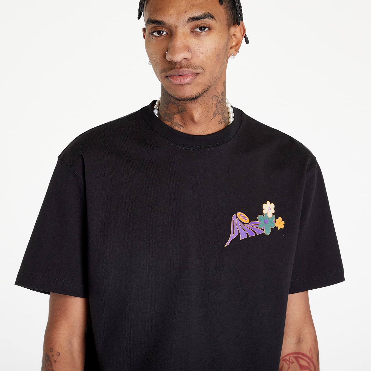 Tričko Puma x P.A.M. Graphic Tee Black Čierna | 53600301, 1