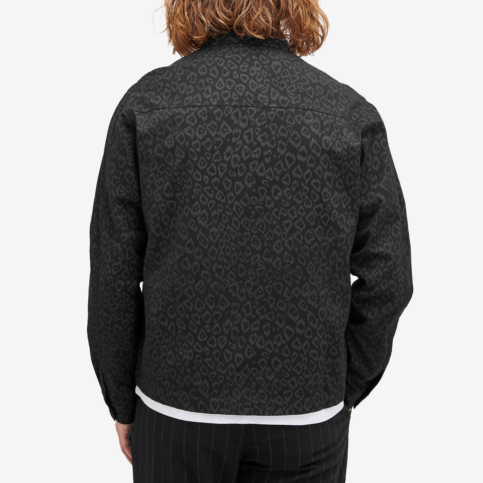 Bowie Zip-Up Leopard Print Jacket