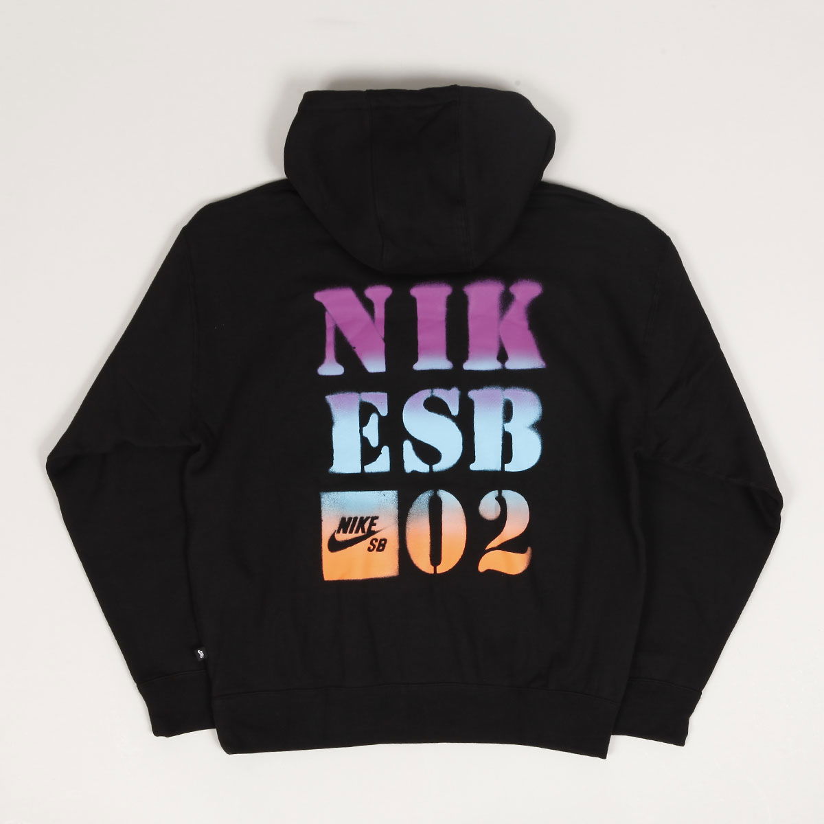 Mikina Nike SB Stencil Hoodie Čierna | FQ2194-010, 0