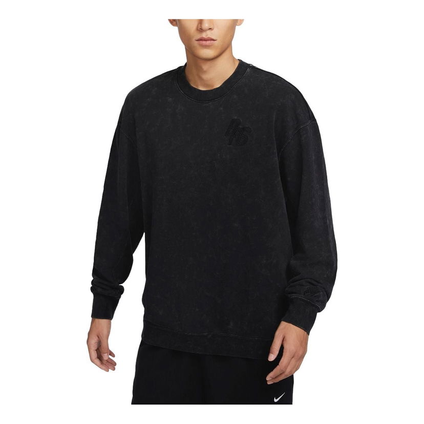 Mikina Nike Sportswear Knit Sweatshirt Čierna | HQ6037-010