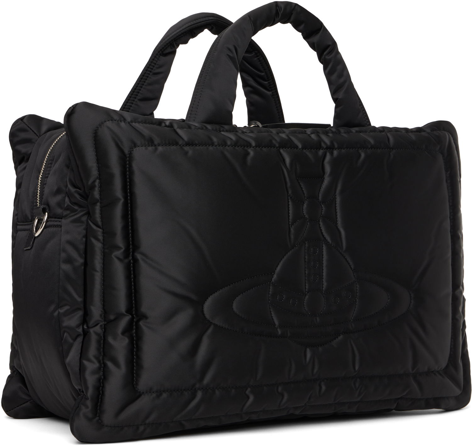 Tote bag Vivienne Westwood Large Quilted Square Tote Bag Čierna | 4D010007U-W011M-, 1