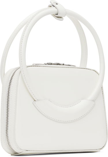 Kabelka SHUSHU/TONG SHUSHU/TONG Stereo Bow Bag Biela | FSDDAC01 LEA001, 2