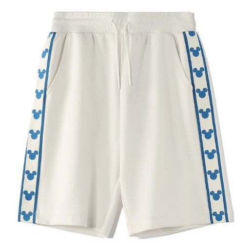Šortky Li-Ning Disney Graphic Striped Shorts Biela | AKSR531-1