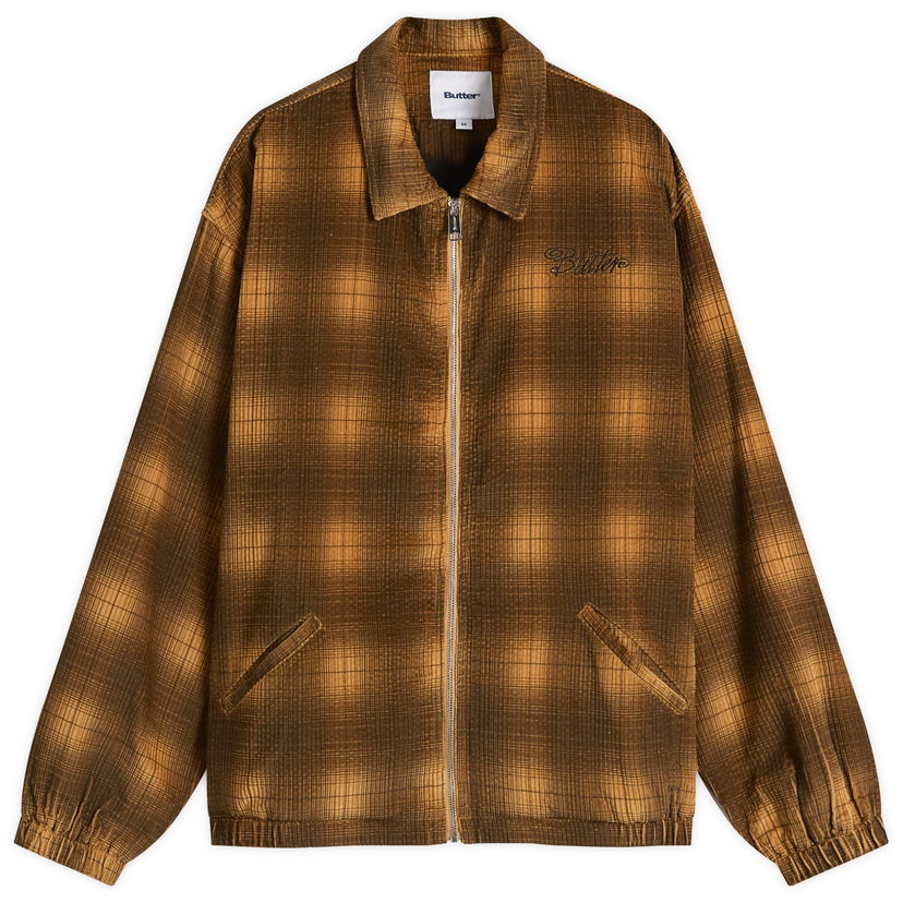 Bunda Butter Goods Jive Corduroy Jacket Hnedá | BG253602-MUS