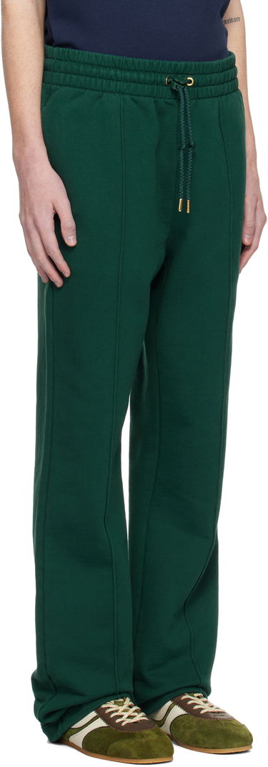 Tepláky Casablanca Diamond Logo Patch Sweatpants Zelené | MPS25-JTR-051-01, 1