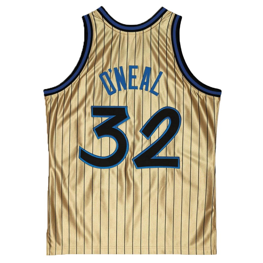 Orlando Magic Shaquille O'Neal 75th Gold Swingman Jersey