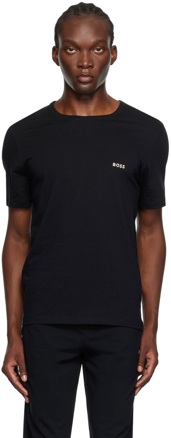 Tričko BOSS Three-Pack Multicolor T-Shirts Čierna | 50517856, 0