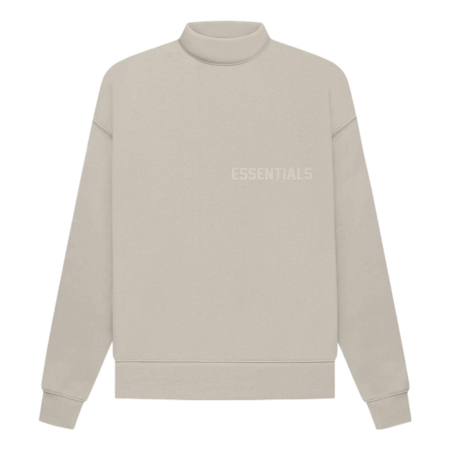 Sveter Fear of God Essentials Mockneck Sweatshirt Béžová | FOG-SS22-667, 0