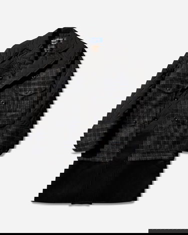 Kabáty Junya Watanabe Paneled Double-Breasted Quilted Check Coat Rôznofarebný | WP-C001-W25 1, 0