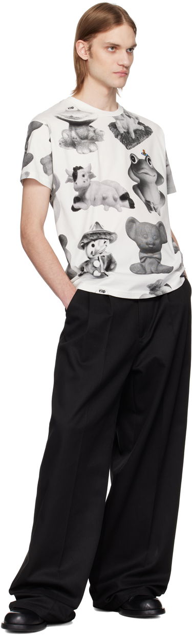 Tričko Vivienne Westwood Vivienne Westwood Classic Figurine Print T-Shirt Biela | 3G010013-J006F-, 3