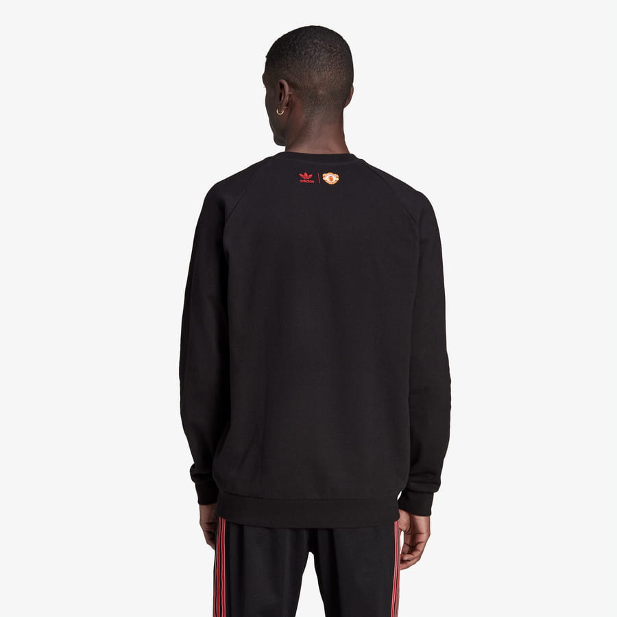 Mikina adidas Originals Manchester United GR Crewneck Čierna | HP0456, 1