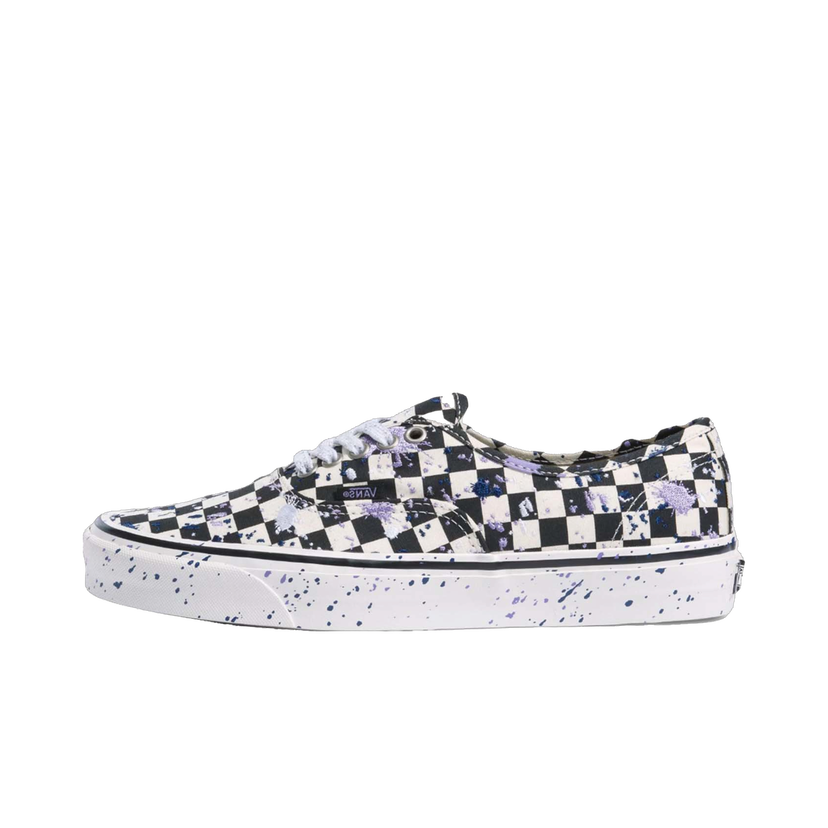 Tenisky a topánky Vans UA Authentic 44 DX Anaheim Factory Splatter Embroidery Checkboard Čierna | VN0A5KX48FI