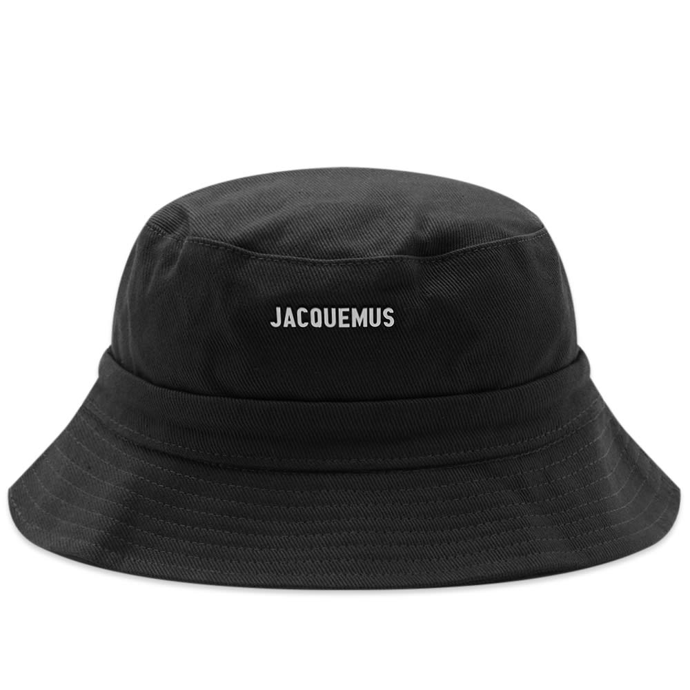 Klobúk Jacquemus Le Bob Gadjo Bucket Hat Čierna | 22H223AC001-5001-990, 0