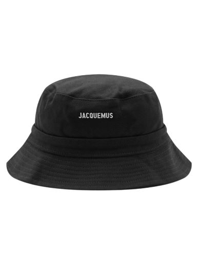 Klobúk Jacquemus Le Bob Gadjo Bucket Hat Čierna | 22H223AC001-5001-990