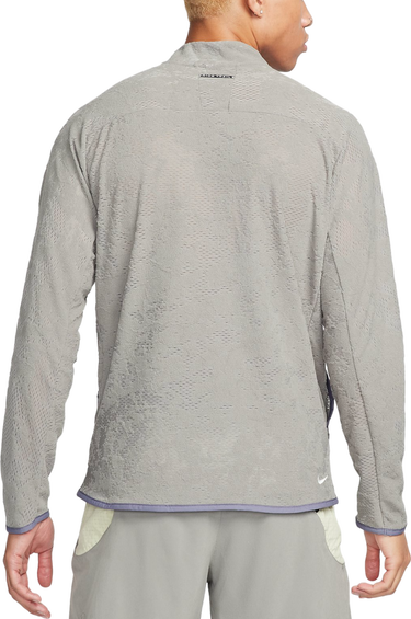 Polo tričko Nike M NK DF TRAIL MIDLAYER HZ Šedá | fb7535-053, 1