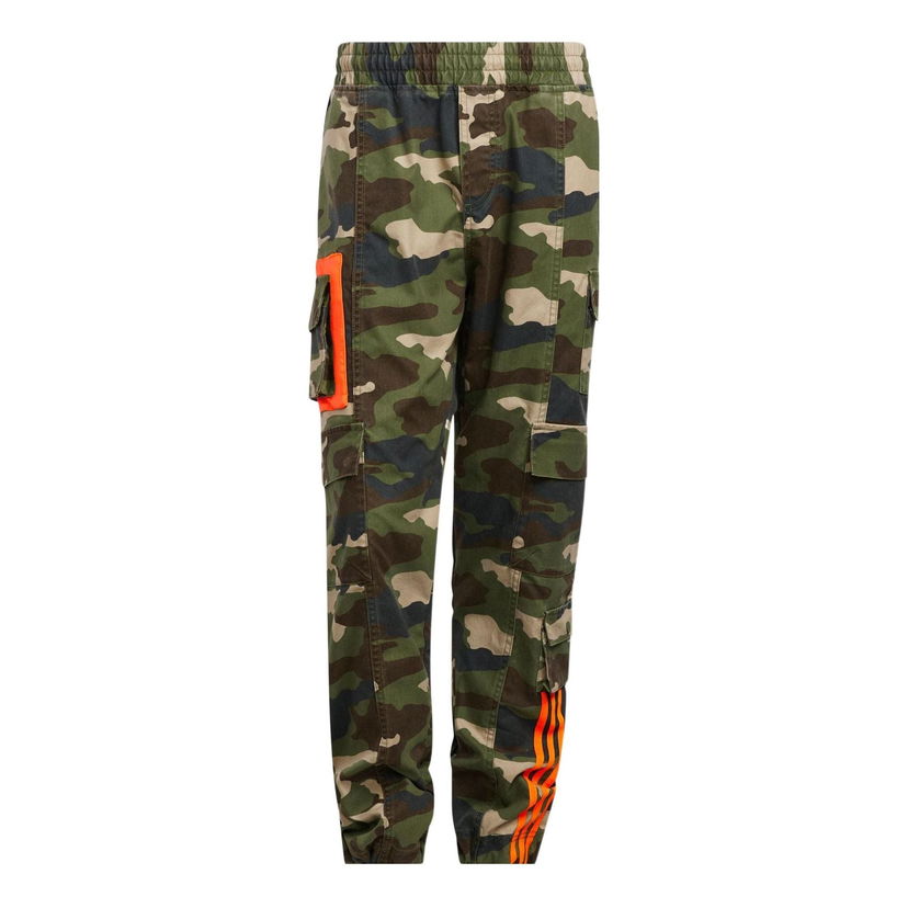 Cargo nohavice adidas Originals Ivy Park Canvas Cargo Pants Zelené | HS0731