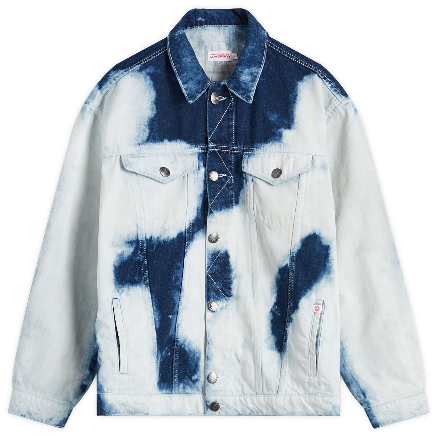 Bunda Charles Jeffrey Loverboy Charles Jeffrey Loverboy Oversized Denim Jacket Modrá | 41010201, 0