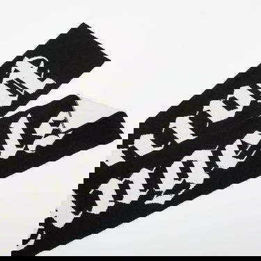 Šál Palm Angels Palm Angels Logo Knit Scarf Čierna | PBMA008C99KNI0021003, 1