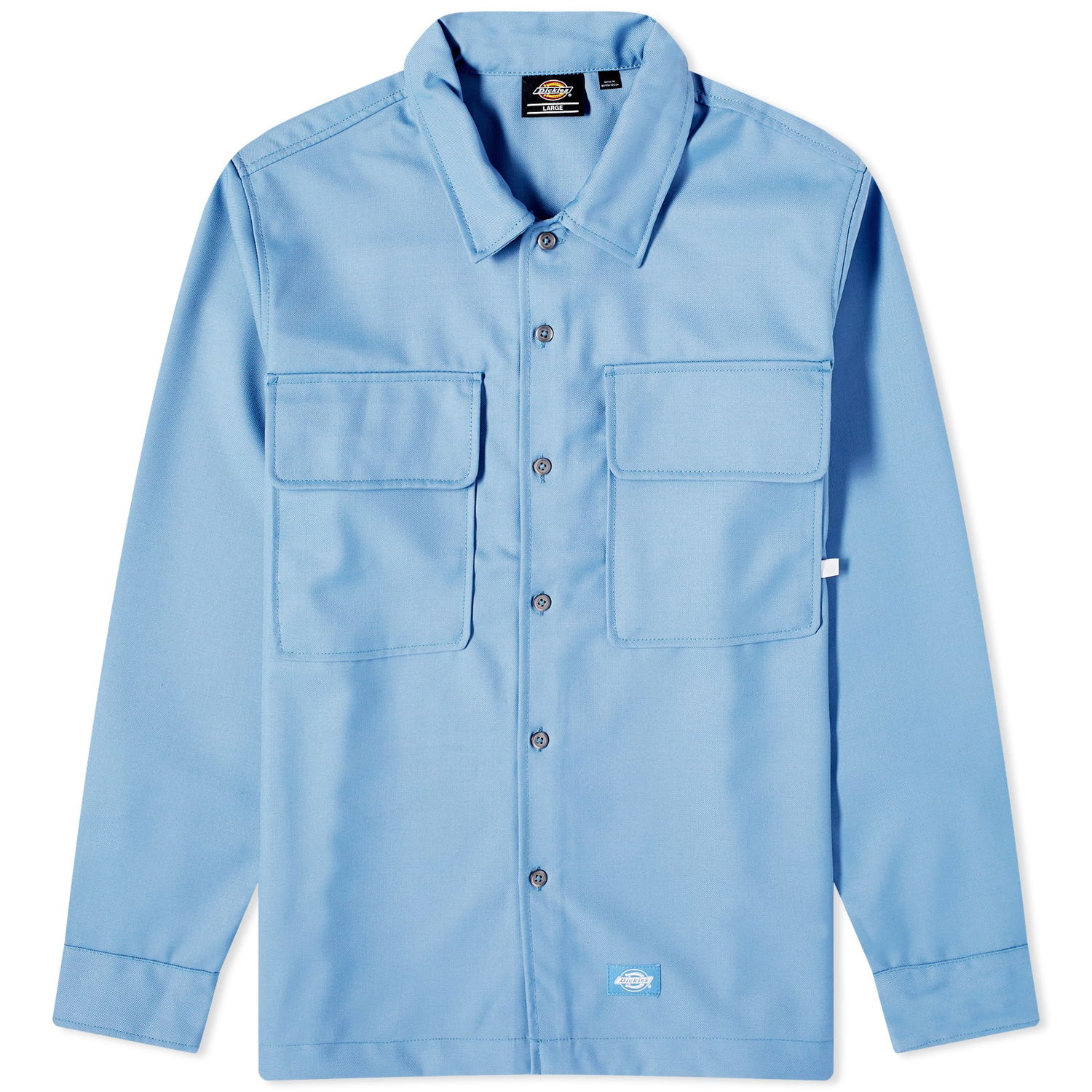 Košeľa Dickies Premium Collection Work Overshirt Modrá | DK0A4YVL-C991, 0