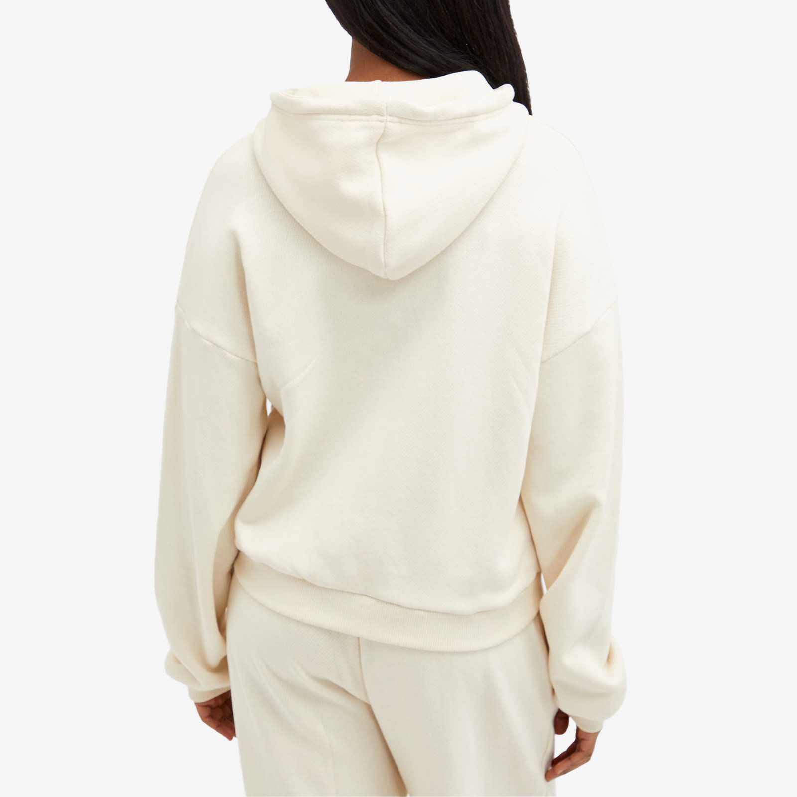 Rim Zipped Hoodie With Pocket