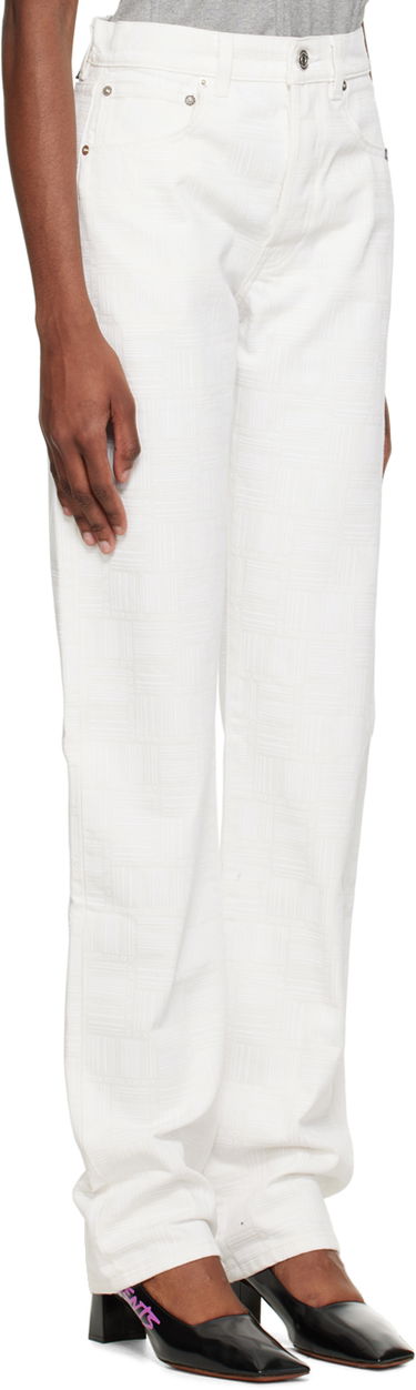 Džínsy VETEMENTS Monogram Jeans Biela | VL14PA300W, 1