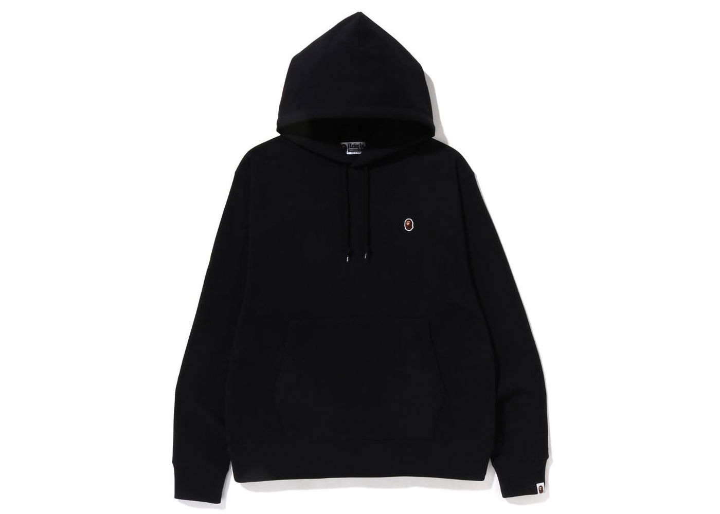 Mikina BAPE Ape Head One Point Relaxed Fit Pullover Hoodie Čierna | 1J30-114-014, 0