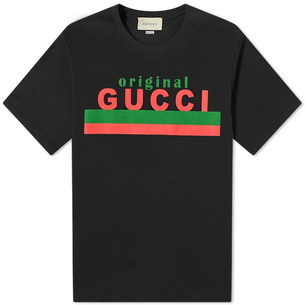 Tričko Gucci Original Tee Čierna | 616036-XJCOQ-1082, 0