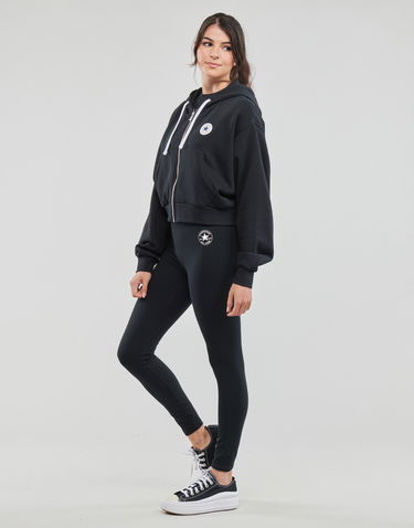 Mikina Converse Retro Chuck Hoodie Čierna | 10025888-A01, 2