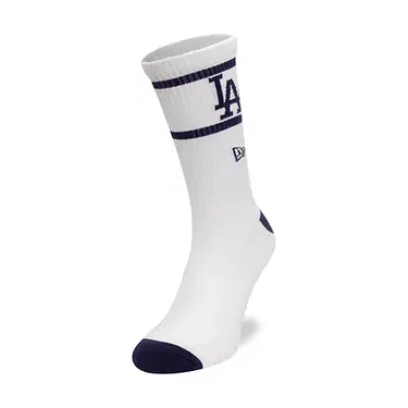 Ponožky New Era New Era MLB Seasonal Crew LA Dodgers Socks Biela | 60595125, 2