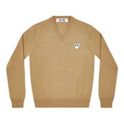PLAY V-Neck Pullover with Emblem
