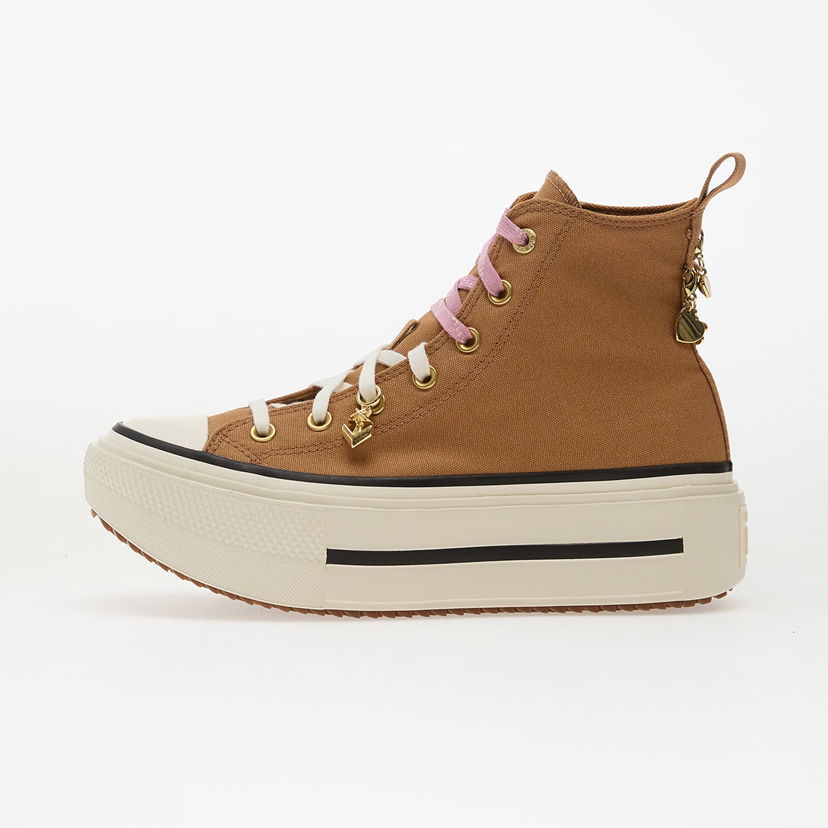 Tenisky a topánky Converse Chuck Taylor All Star Double Stack Hnedá | A18867C