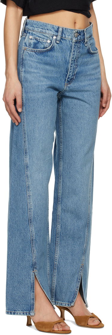 Džínsy rag & bone Rag & Bone Loose Shea High-Rise Jeans Modrá | WDD25S2998RGAS, 1