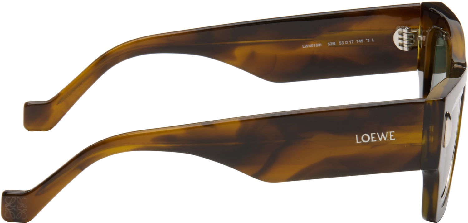 Slnečné okuliare Loewe Loewe Cinema Double Layer Sunglasses Hnedá | LW40168IM5352N 840126861396, 1