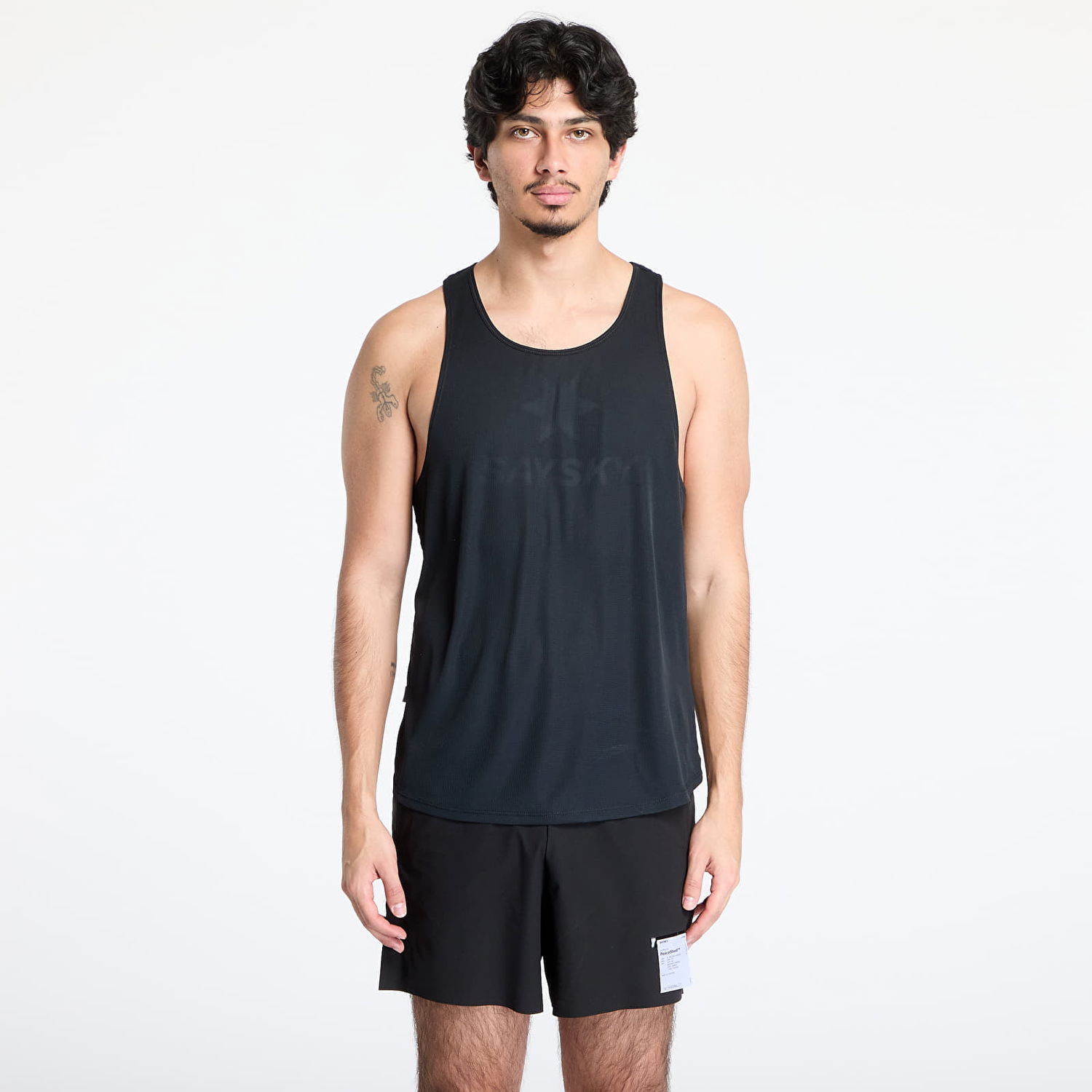 Tielko Saysky SAYSKY Logo Flow Singlet Top Čierna | XMRSI61C902, 0