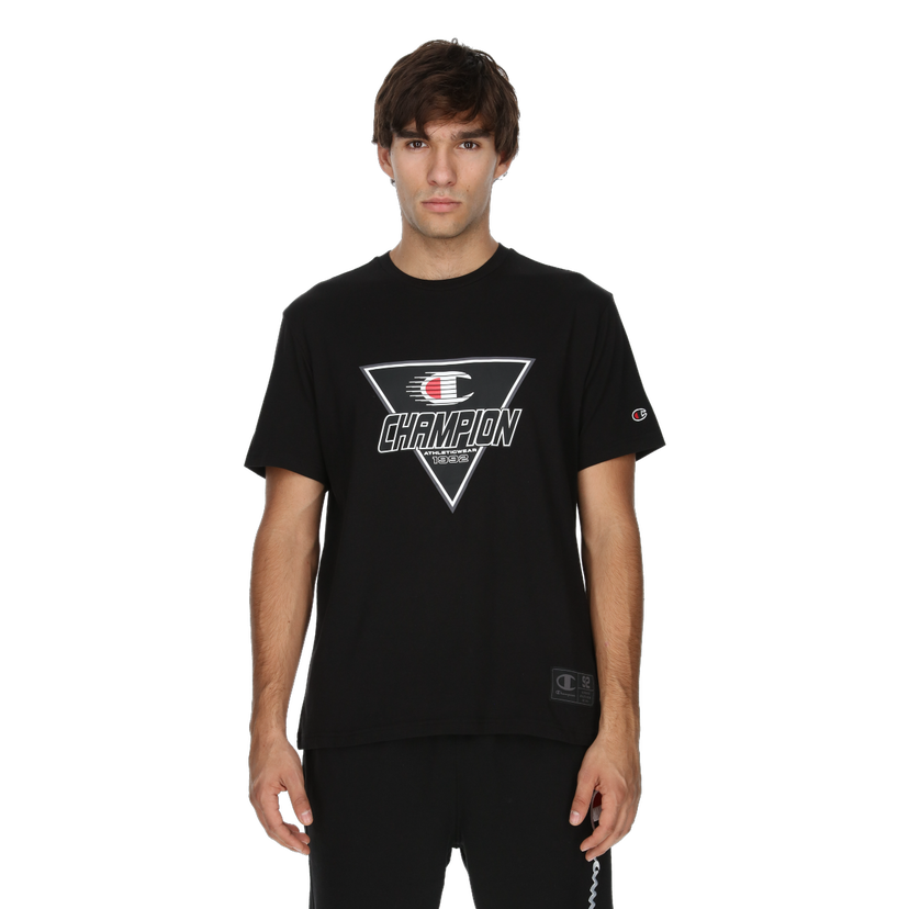 Tričko Champion Graphic T-Shirt Athleticwear 1919 Čierna | 220366-KK001