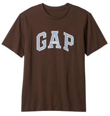 Tričko GAP T-Shirt Archive Logo Hnedá | 797924-07, 4