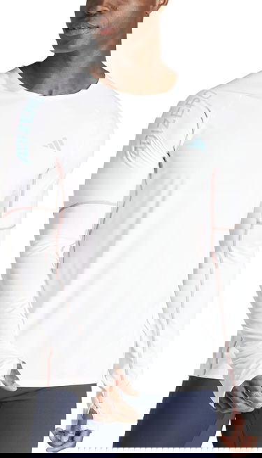 Tričko adidas Originals Adizero Biela | il9070, 0