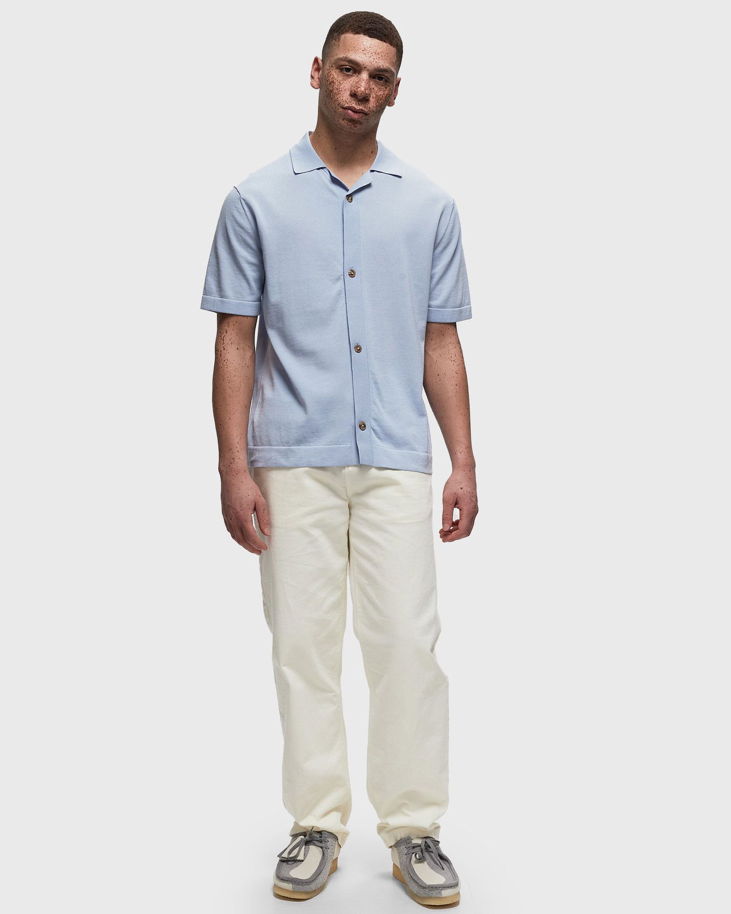 Košeľa CLOSED SHORT SLEEVE CARDIGAN Modrá | C86162-91Q-22-596, 1