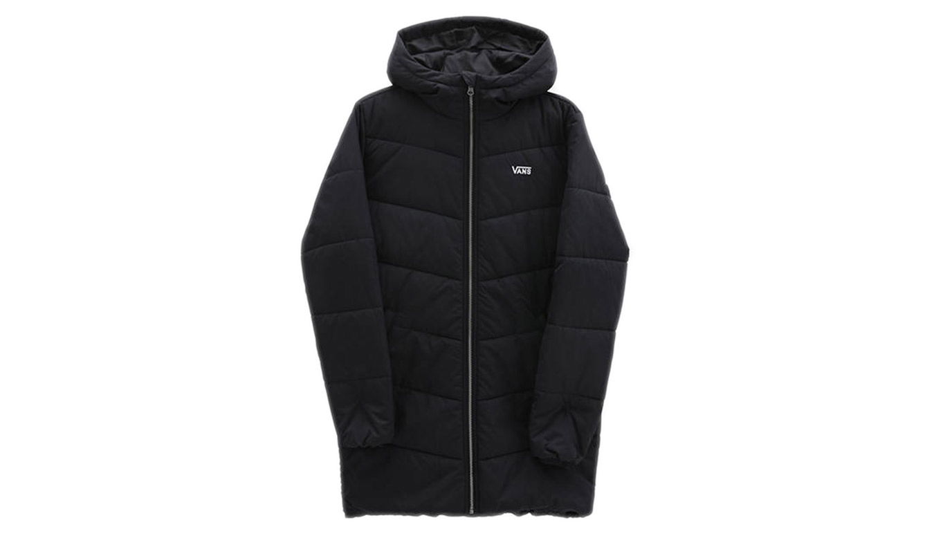 Prešívaná bunda Vans W Foundry Long MTE Jacket Čierna | VN0A5JNMBLK, 0