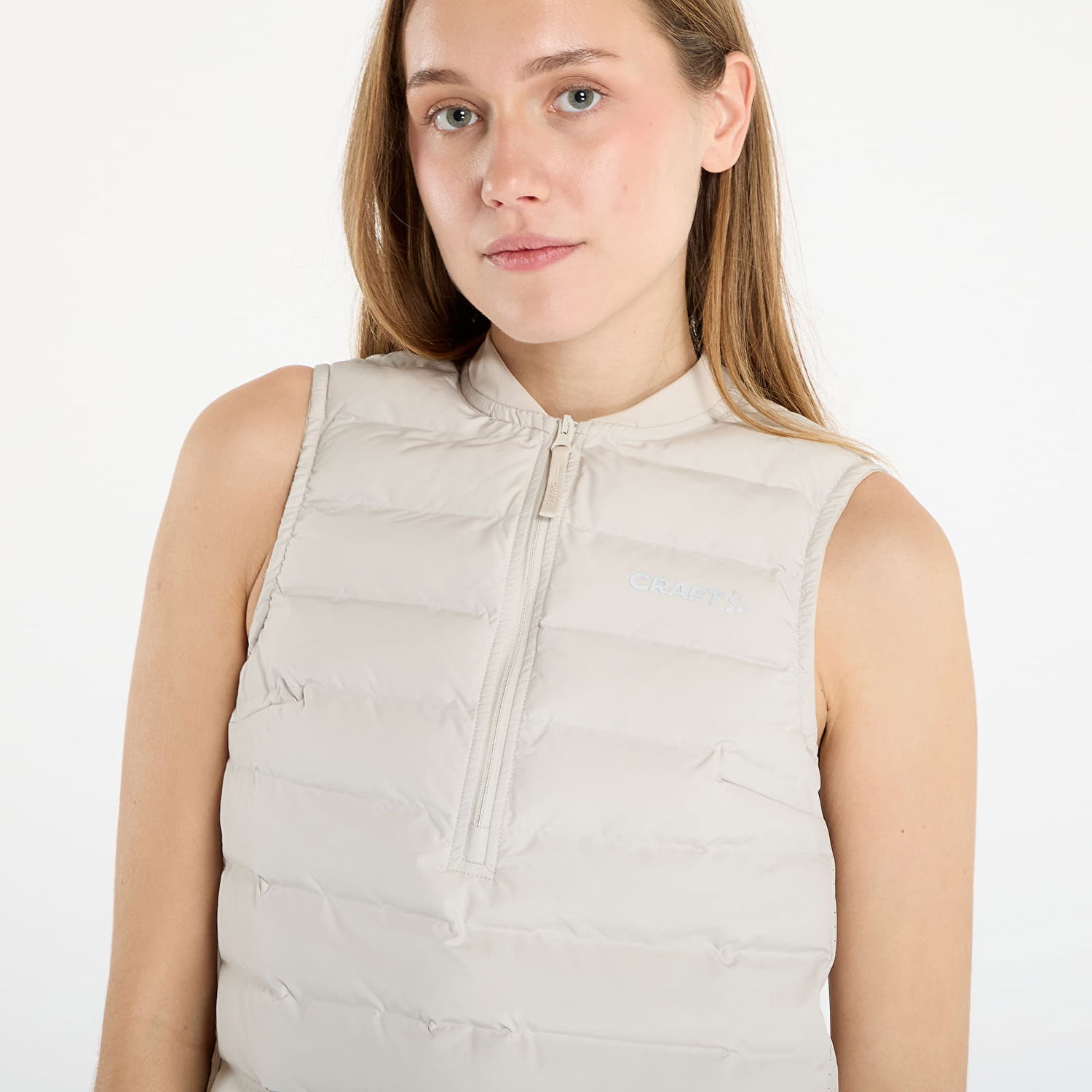 Vesta Craft Subz Vest 5 Half-Zip Puffer Vest Béžová | 1916556-214000, 1