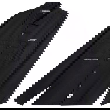 Košeľa Neighborhood Neighborhood Classic Urban Long-Sleeve Two-Pocket Work Shirt Čierna | 252TSNH-SHM01-BLK, 0