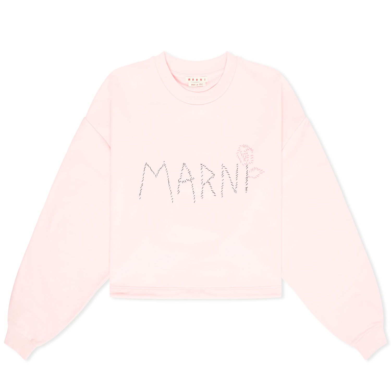 Mikina Marni Casual Crew Ružová | FLJE0198S1-00C16, 0