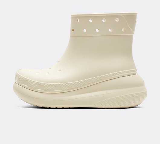 Tenisky a topánky Crocs Classic Crush Rain Boot w Béžová | 207946-2Y2, 0